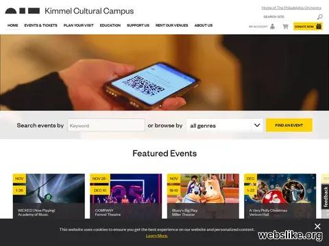 kimmelculturalcampus.org