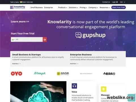 knowlarity.com