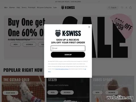 kswiss.com