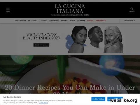 lacucinaitaliana.com