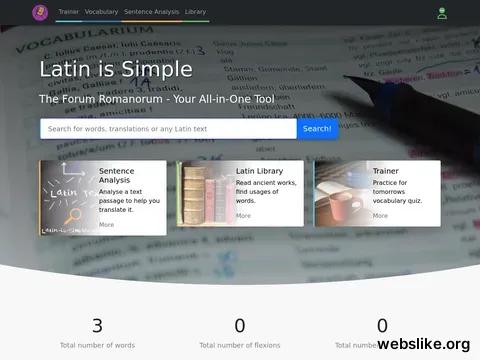 latin-is-simple.com