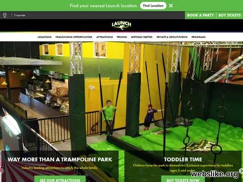 launchtrampolinepark.com