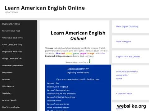 learnamericanenglishonline.com