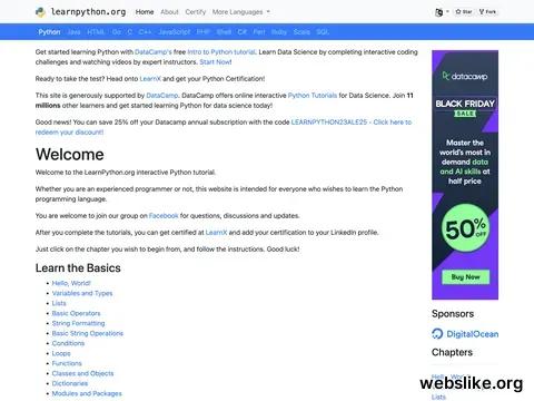 learnpython.org