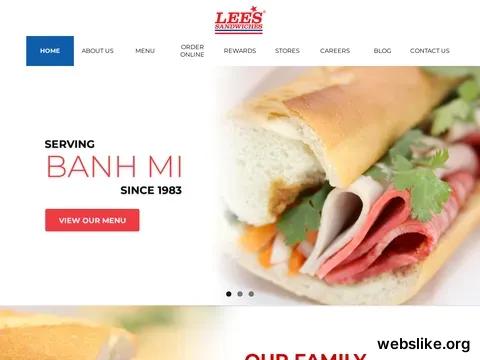 leesandwiches.com