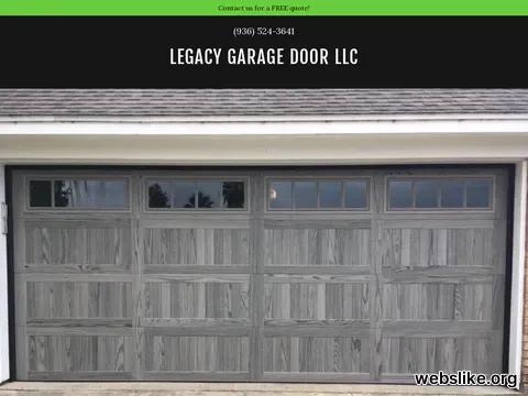 legacygaragedoortexas.com