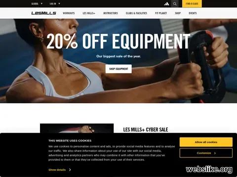 lesmills.com