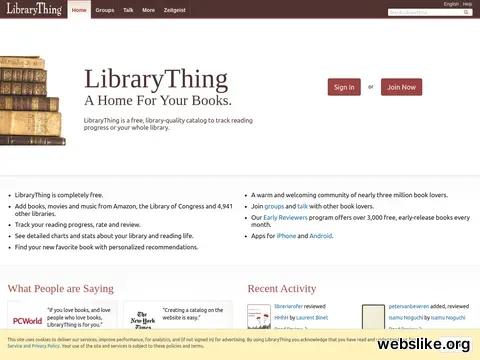 librarything.com