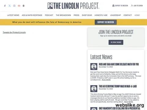 lincolnproject.us