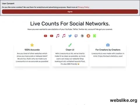 livecounts.io