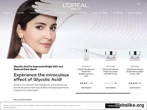 lorealparis.co.in