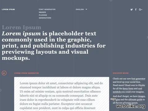 loremipsum.io