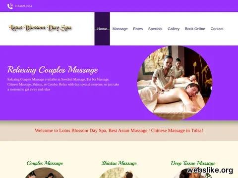 lotusblossomdayspa.com