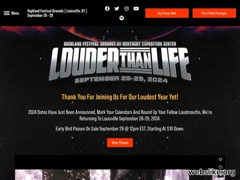 louderthanlifefestival.com