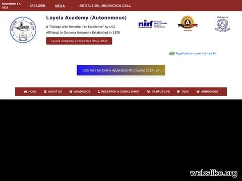 loyolaacademyugpg.ac.in