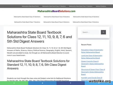 maharashtraboardsolutions.com