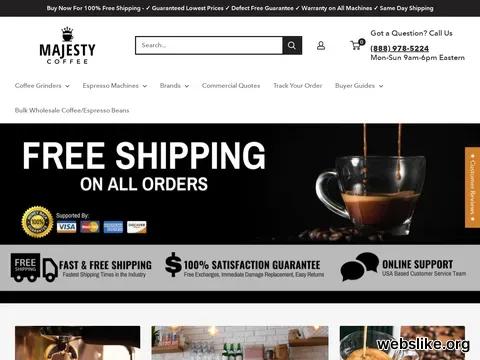 majestycoffee.com