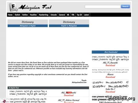 malayalamfont.com