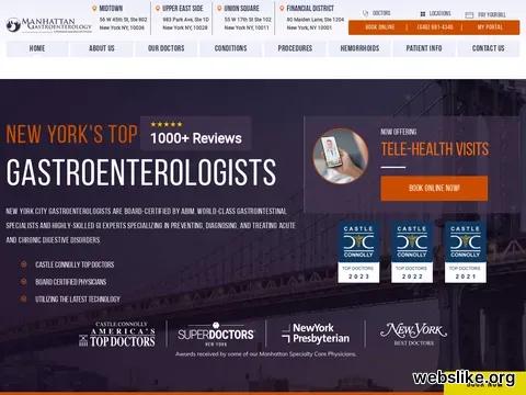 manhattangastroenterology.com