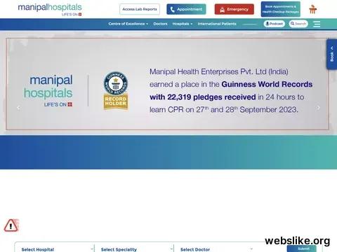 manipalhospitals.com