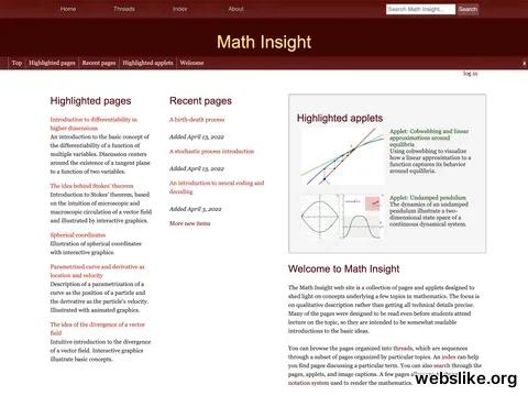 mathinsight.org