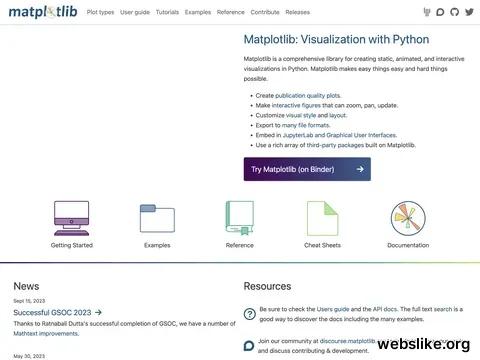 matplotlib.org