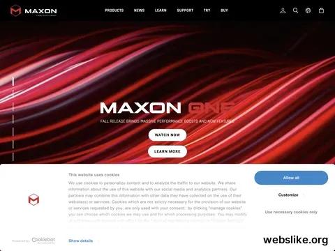 maxon.net