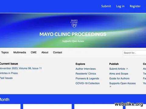 mayoclinicproceedings.org