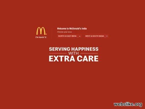 mcdonaldsindia.com