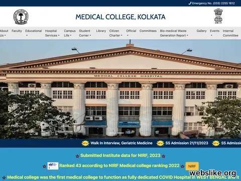 medicalcollegekolkata.in