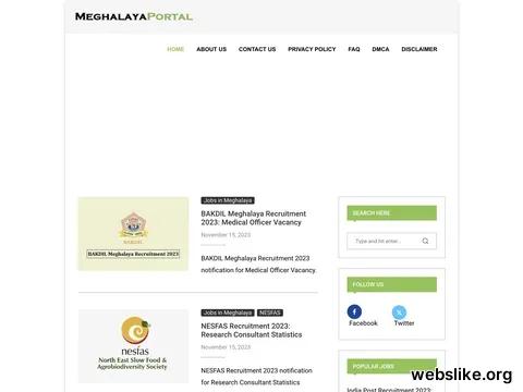 meghalayaportal.com