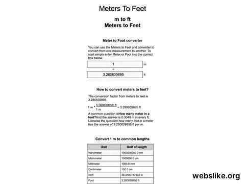 meters-to-feet.appspot.com