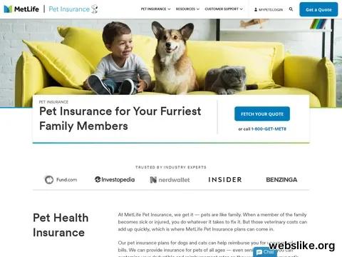 metlifepetinsurance.com