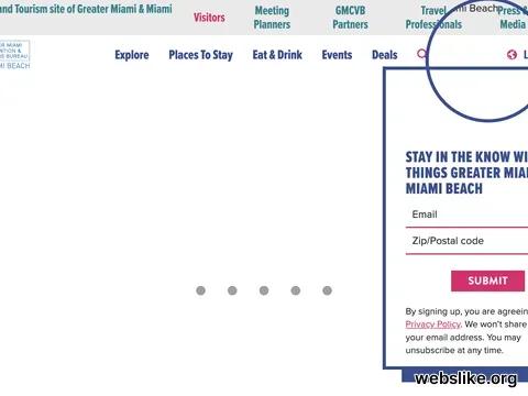 miamiandbeaches.com