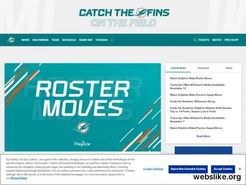 miamidolphins.com