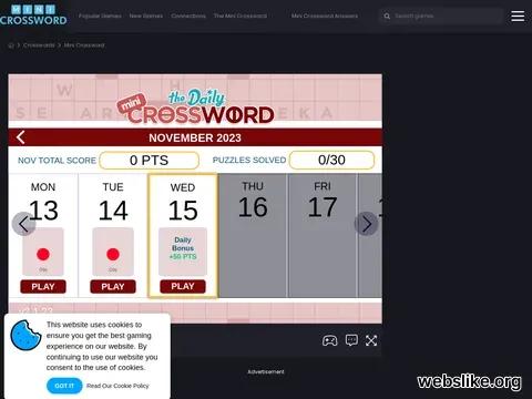 minicrossword.io