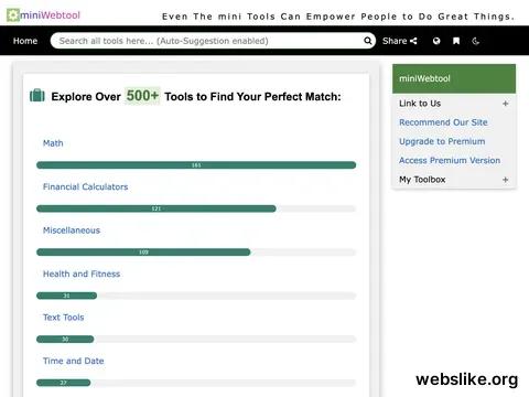 miniwebtool.com