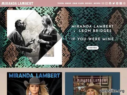 mirandalambert.com