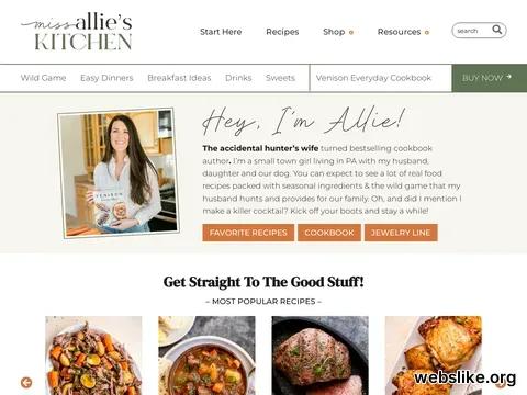 missallieskitchen.com