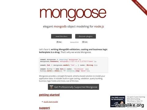 mongoosejs.com