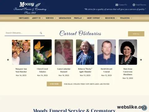 moodyfuneralservices.com