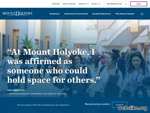 mtholyoke.edu