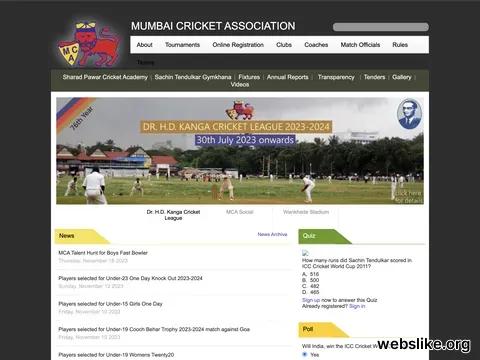 mumbaicricket.com