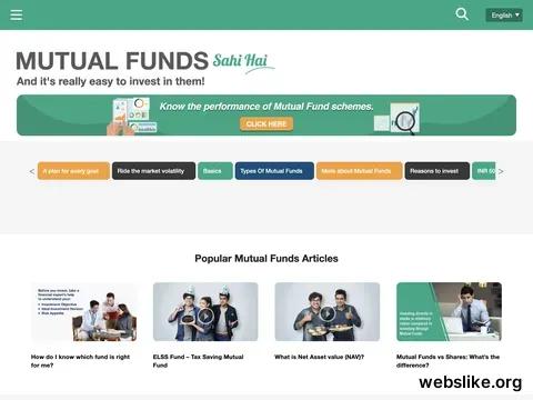 mutualfundssahihai.com