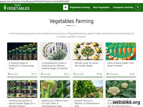 mybestvegetables.com