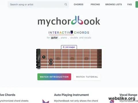 mychordbook.com