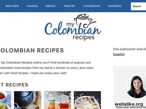 mycolombianrecipes.com