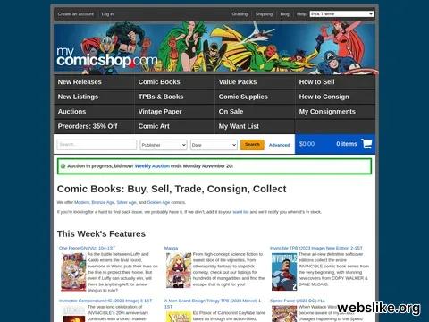 mycomicshop.com