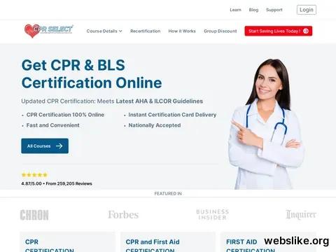 mycprcertificationonline.com