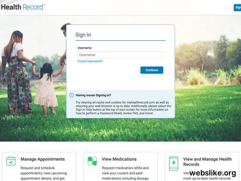 myhealthrecord.com
